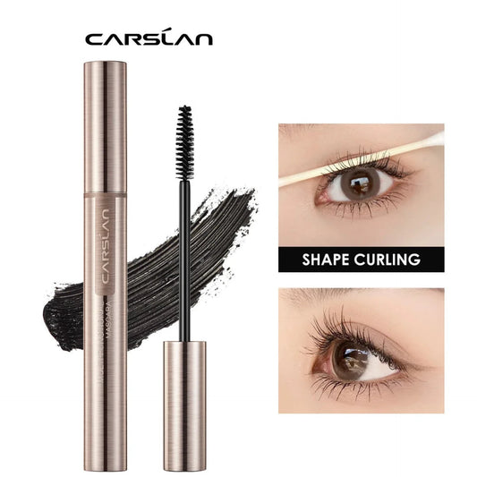 CARSLAN 3D Mascara – Curling, Lengthening & Volumizing Waterproof Long-Wear Makeup - Lylamor.com