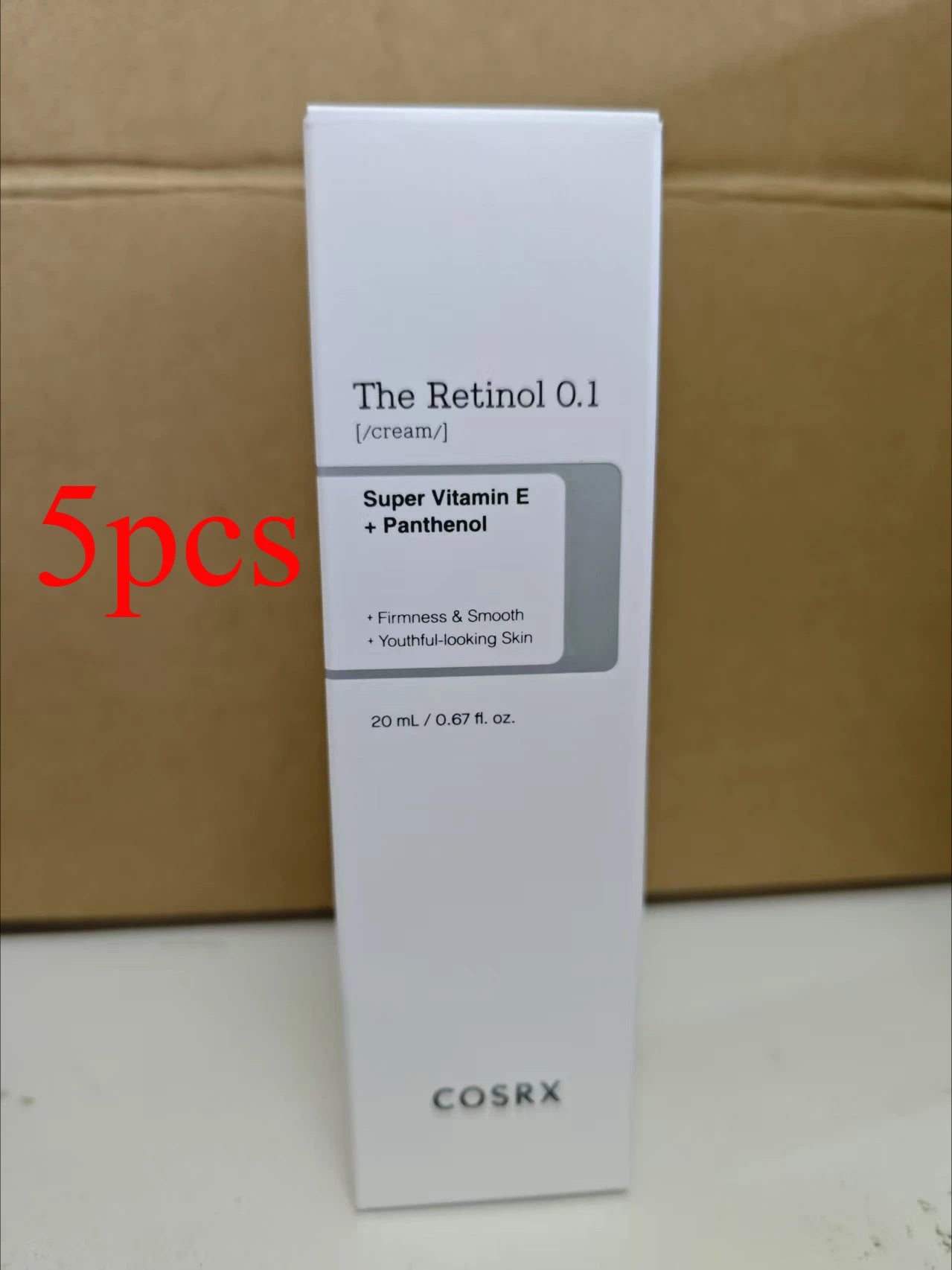COSRX Pure A Alcohol Cream Retinol Facial Cream Pulling Moisturizing Firming Anti-Wrinkle Night Cream Facial Care 0.1% 0.3% 20ml - Lylamor.com