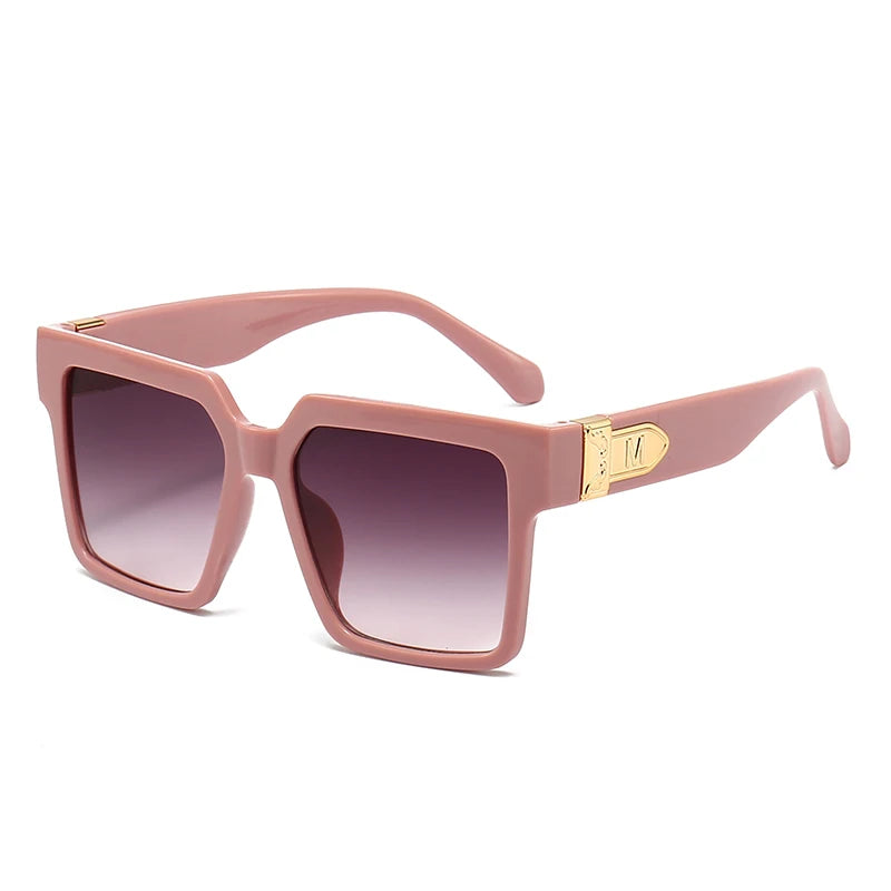 Luxury Square Oversized Sunglasses – 2025 Fashion UV400 Unisex Shades