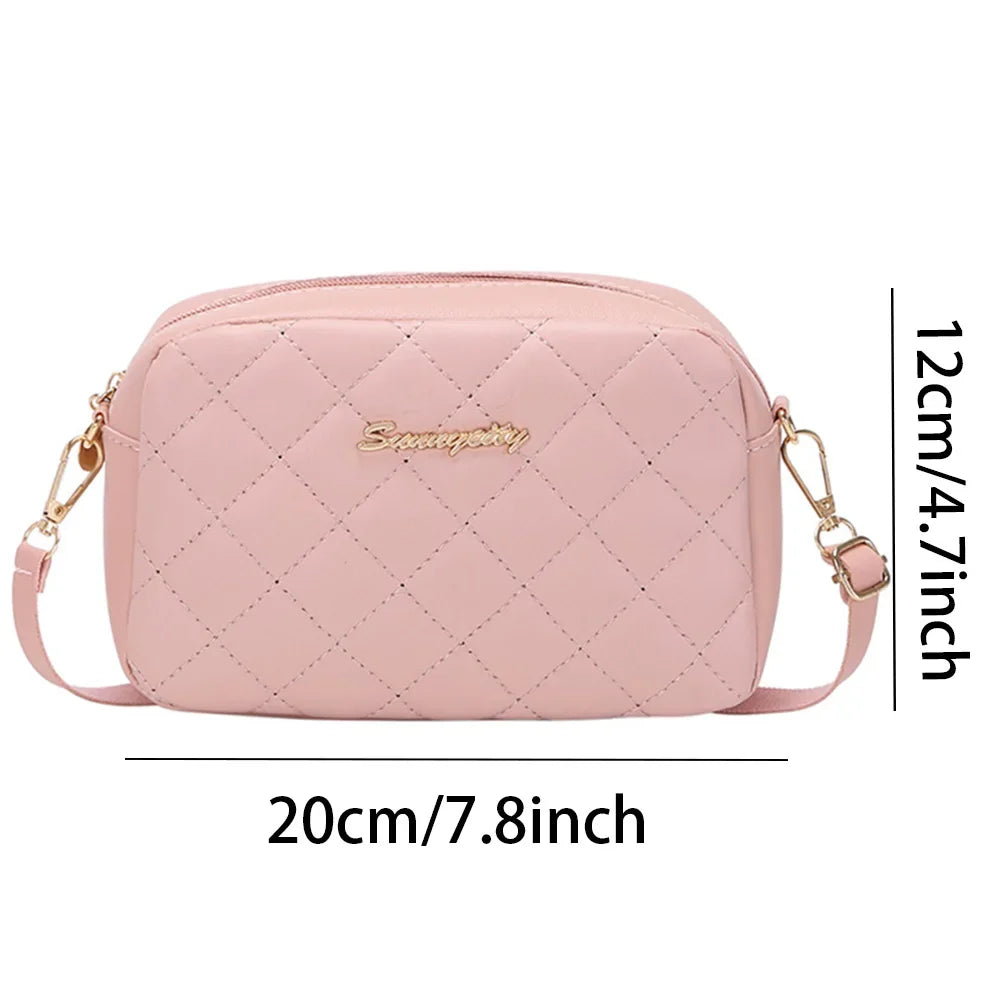 Tassel Embroidered Messenger Bag – Stylish Crossbody Shoulder Bag for Women
