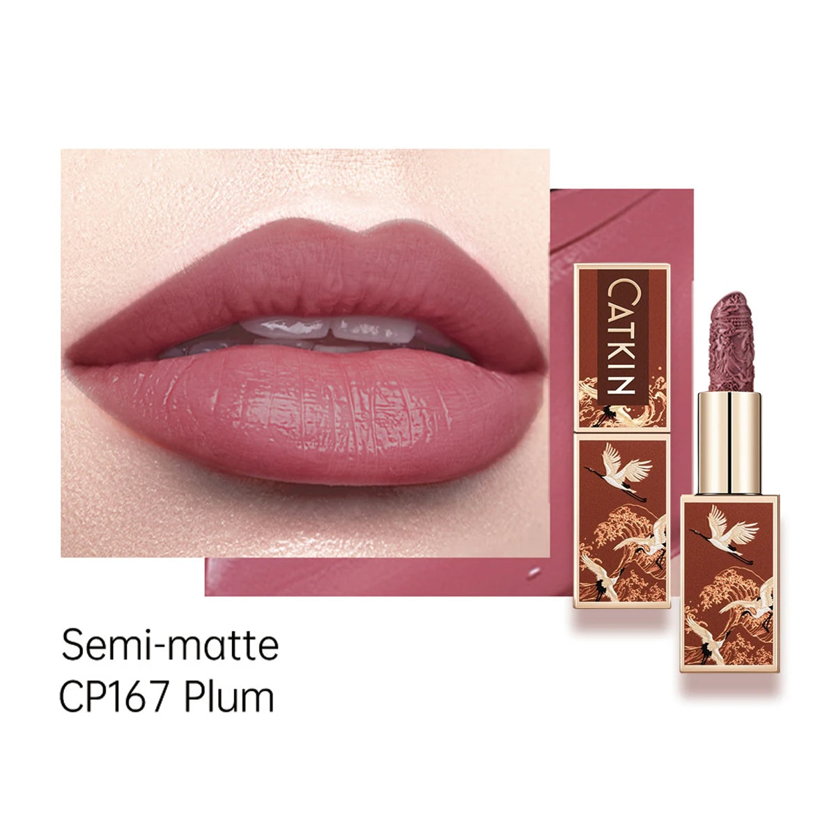 CATKIN Velvet Matte Lipstick – Long Lasting, Hydrating, Smooth & Creamy Texture - Lylamor.com