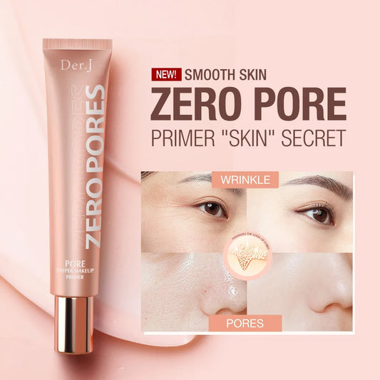 20ml Der.J Zero Pore Smooth Skin Face Base Makeup Primer Bright Oil-free Long-lasting UV Isolation Protection - Lylamor.com