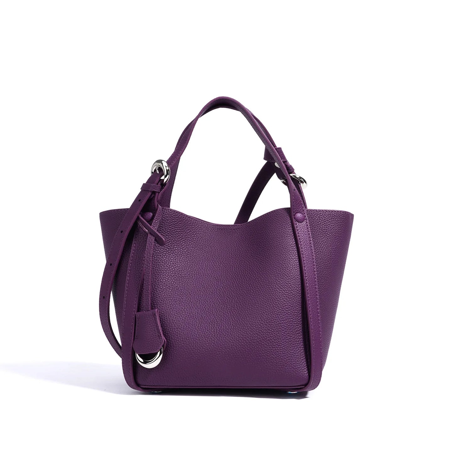 Firmranch Genuine Leather Basket Tote Handbag for Women – Fashion Casual Commuting Purse - Lylamor.com