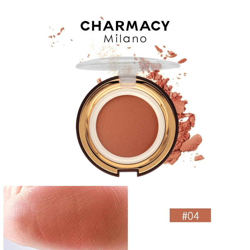 CHARMACY Peach Face Blusher Matte Soft Powder