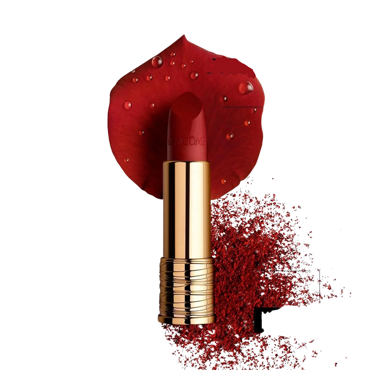 Lancome L’Absolu Rouge Drama Matte Lipstick Bold Matte Finish Lasting Comfort Hydration Shade 196 - Lylamor.com