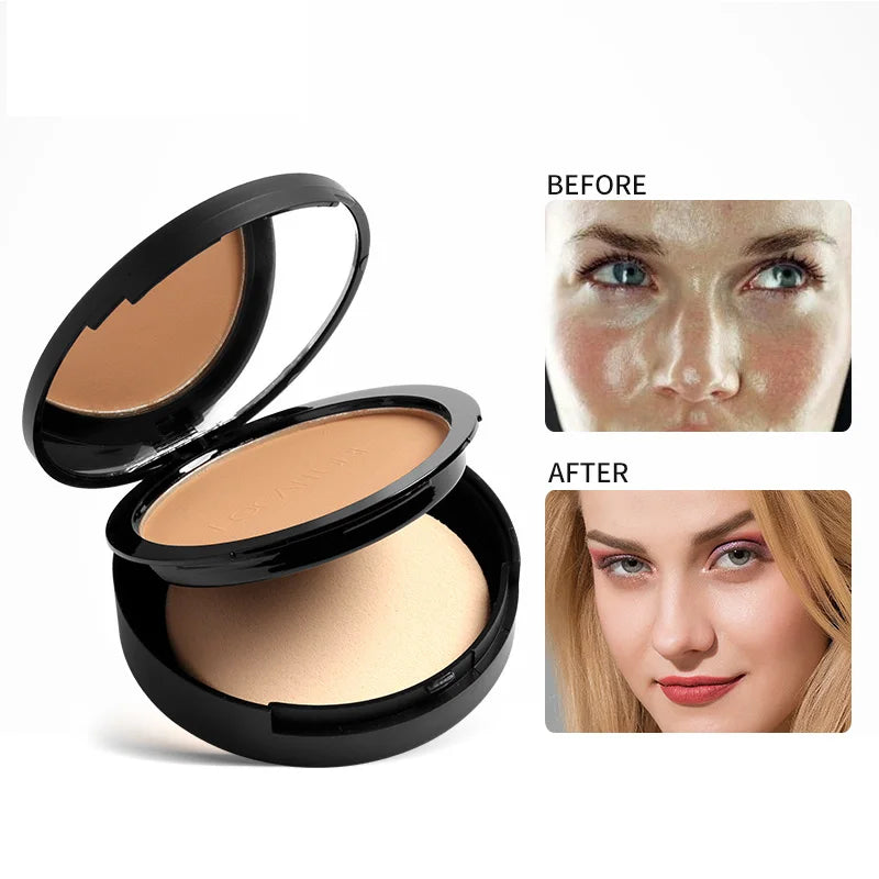 FOCALLURE 3 Colors Face Powder – Brighten & Oil-Control Nude Makeup Base - Lylamor.com