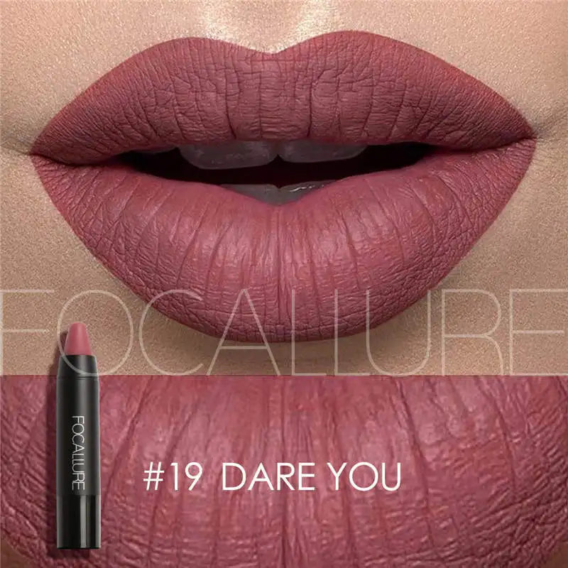 FOCALLURE Matte Lipstick – Waterproof & Long-Lasting - Lylamor.com