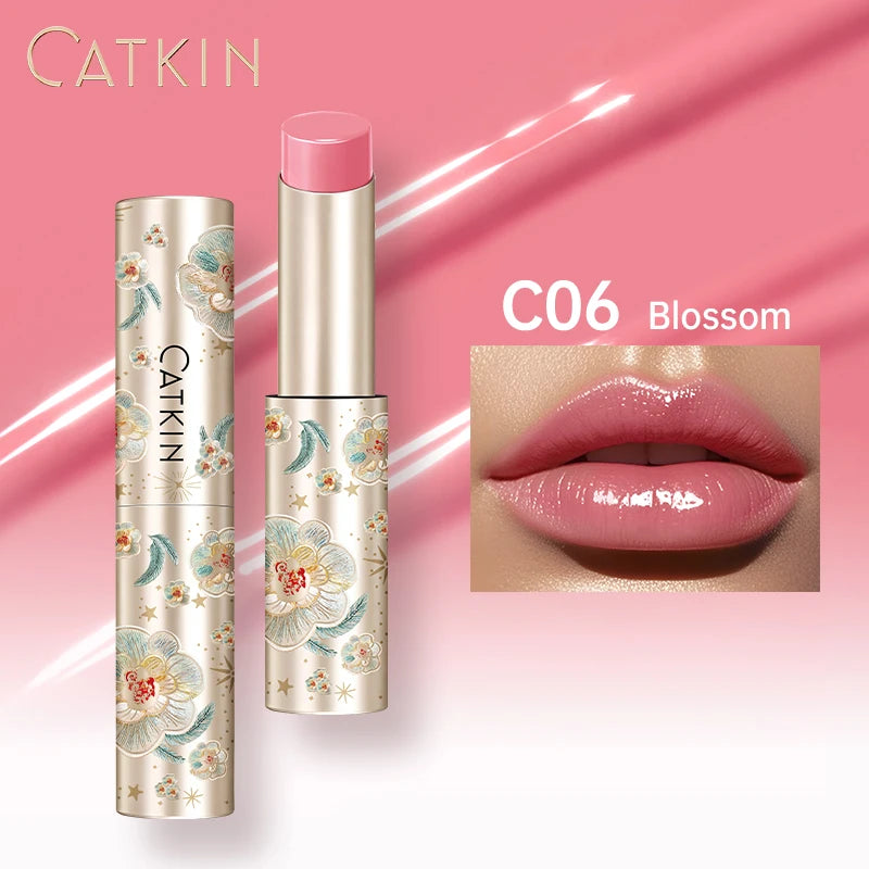 CATKIN Glossy Lip Balm – Hydrating, Nourishing, and Protective Lip Care in 6 Vibrant Shades - Lylamor.com