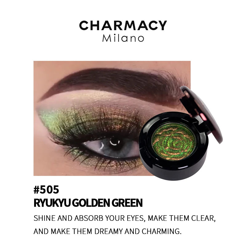 CHARMACY 6 Colors Glitter Chameleon Eyeshadow – Long Lasting Waterproof Shimmer for Women - Lylamor.com