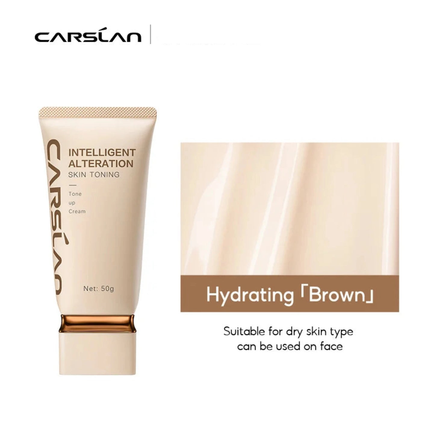 CARSLAN Intelligent Alteration Skin Toning Tone Up Cream 50g - Lylamor.com