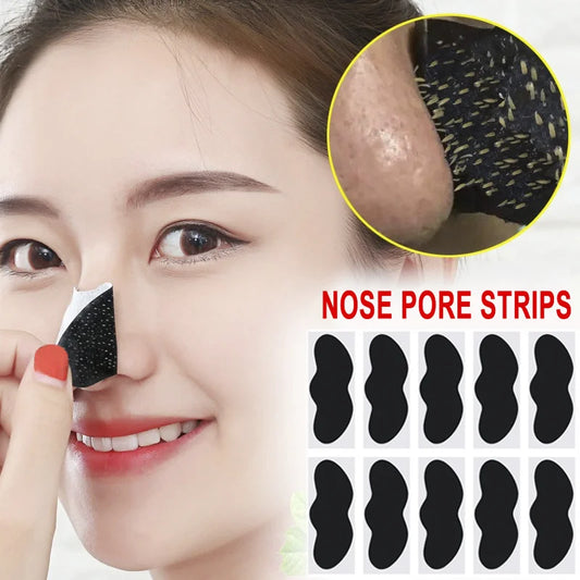 Blackhead Removal Stickers (10/50/100PC) – Deep Cleansing Nose Pore Strips
