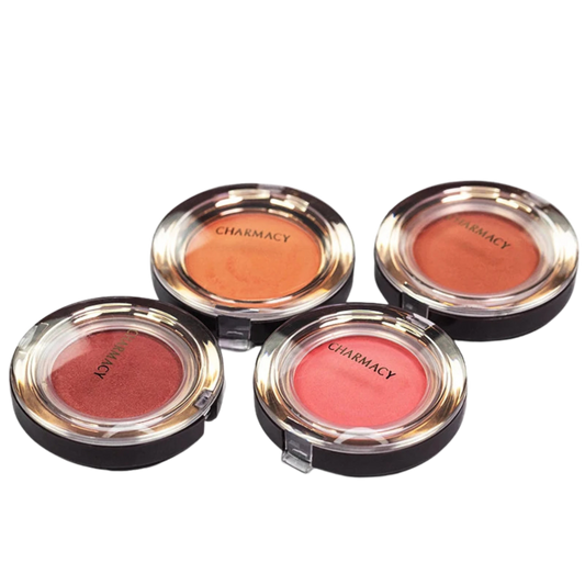 CHARMACY Peach Face Blusher Matte Soft Powder