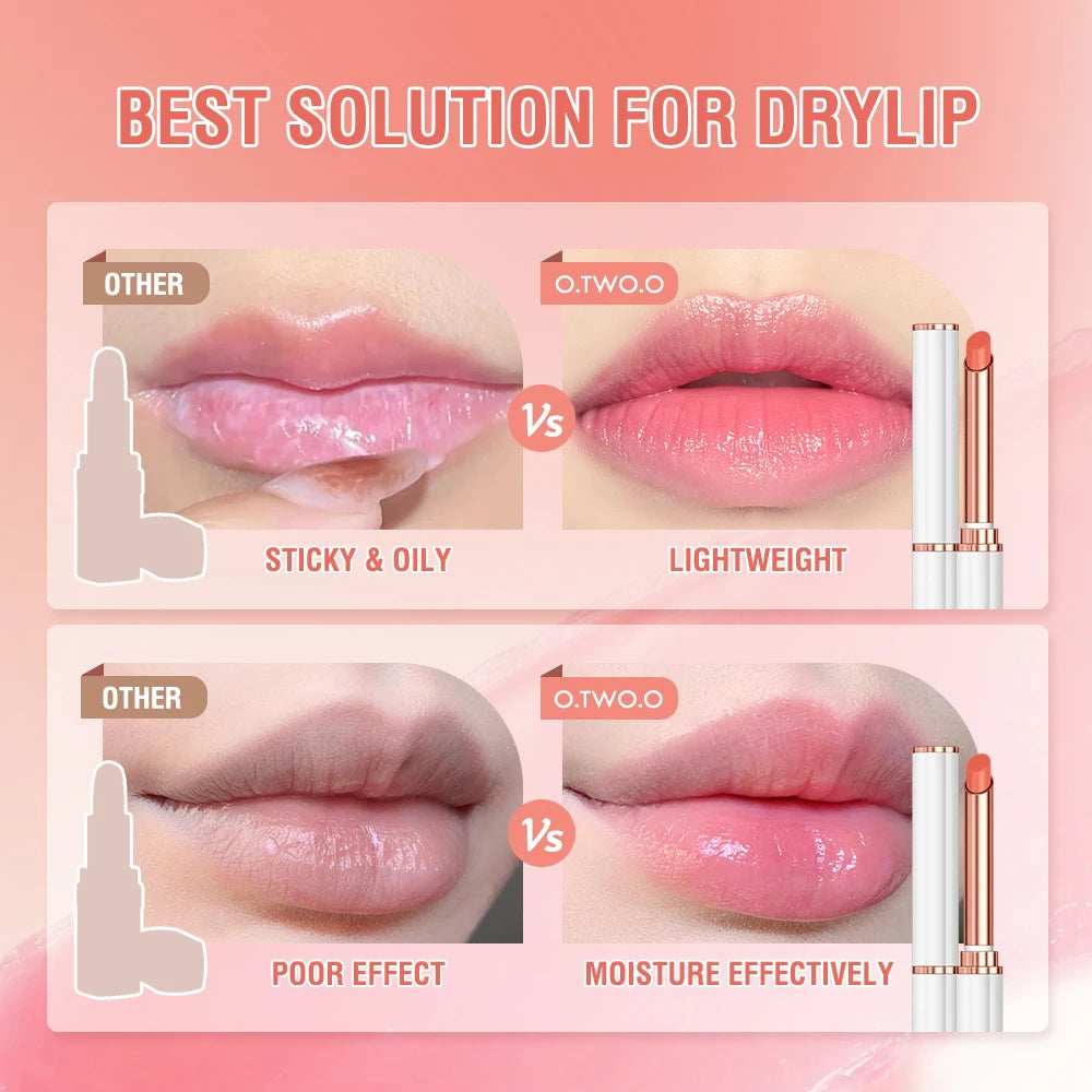 O.TWO.O Ever-Changing Lip Plumper – Color Morphing, Long Lasting, Moisturizing Lip Balm with Natural Beeswax - Lylamor.com
