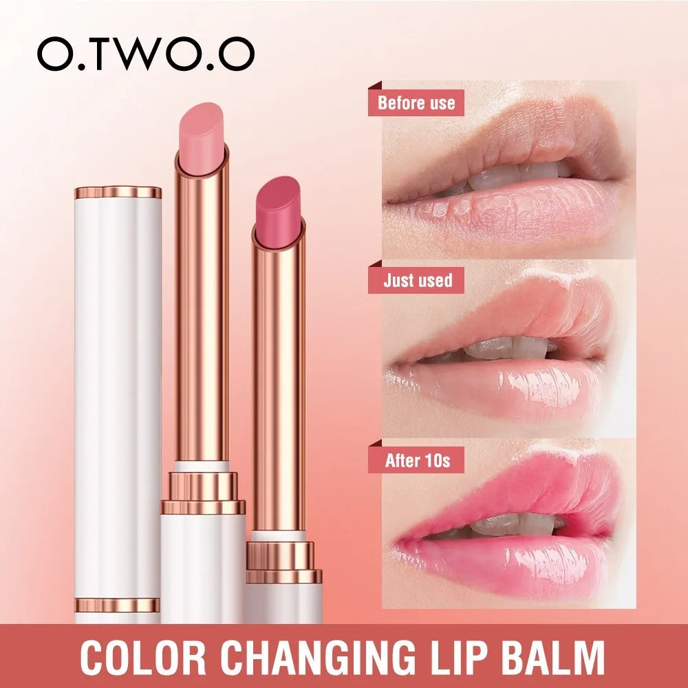 O.TWO.O Color Changing Lipstick – Moisturizing, Hydrating, Long Lasting Lip Balm - Lylamor.com