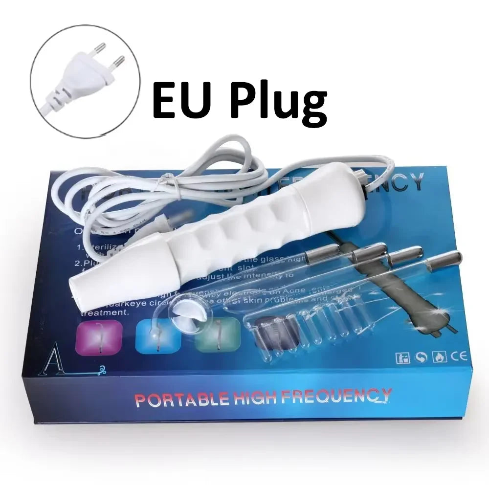 4 – in -1 High Frequency Facial Wand | Glass Electrode Skin Therapy Machine - Lylamor.com