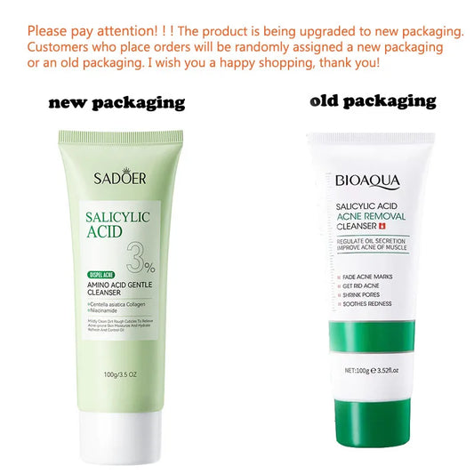 BIOAQUA Salicylic Acid Facial Cleanser | Acne Treatment & Oil Control Face Wash - Lylamor.com