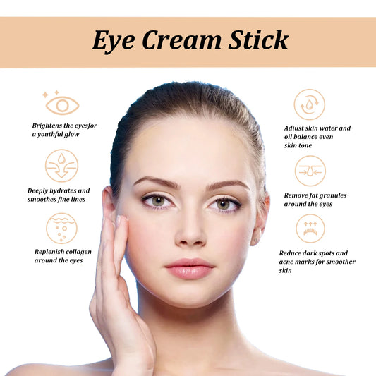 Snail Collagen Eye Cream Stick | Anti-Aging Treatment for Dark Circles & Puffiness - Lylamor.com