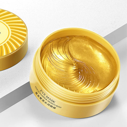 BIOAQUA Collagen Eye Masks (60pcs) | Moisturizing & Firming Gel Patches for Dark Circles - Lylamor.com