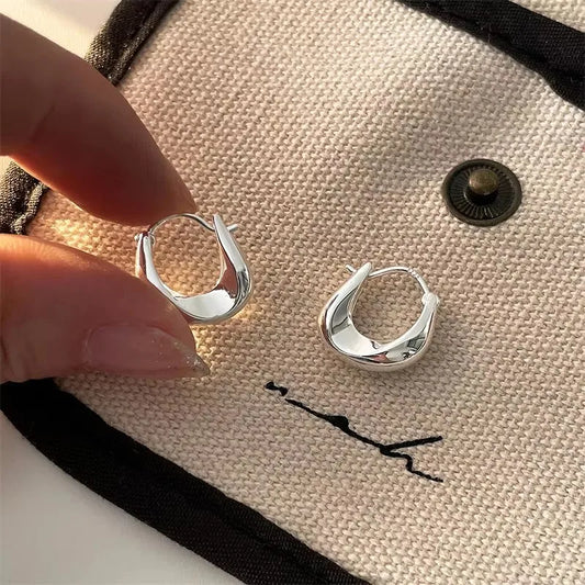 925 Sterling Silver Hoop Earrings - Versatile Fashion Jewelry for Women & Girls - Lylamor.com