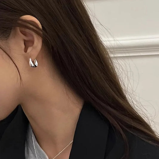 925 Sterling Silver Hoop Earrings - Versatile Fashion Jewelry for Women & Girls - Lylamor.com