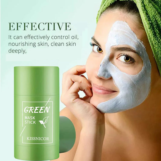 Green Tea Cleansing Stick Mask | Deep Pore Treatment & Blackhead Remover (40g) - Lylamor.com