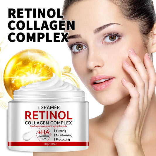 Retinol Firming Face Cream – Anti-Wrinkle & Brightening Moisturizer - Lylamor.com