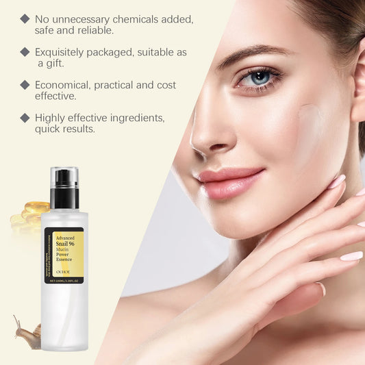 Advanced Snail 96 Mucin Essence | Anti Aging & Brightening Power Treatment - Lylamor.com