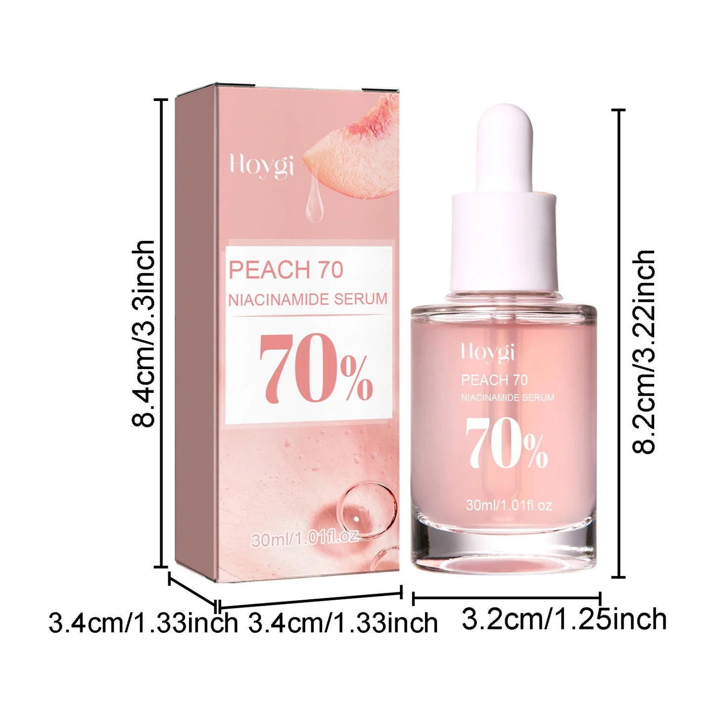 70% Niacinamide Facial Serum-Dark Spot Corrector & Pore Minimizing Treatment - Lylamor.com