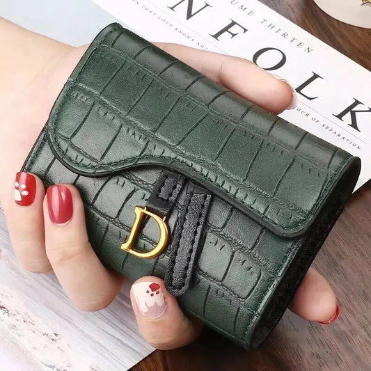 Women's Luxury PU Leather Card Holder | Compact Multi-Function Wallet & Clutch - Lylamor.com