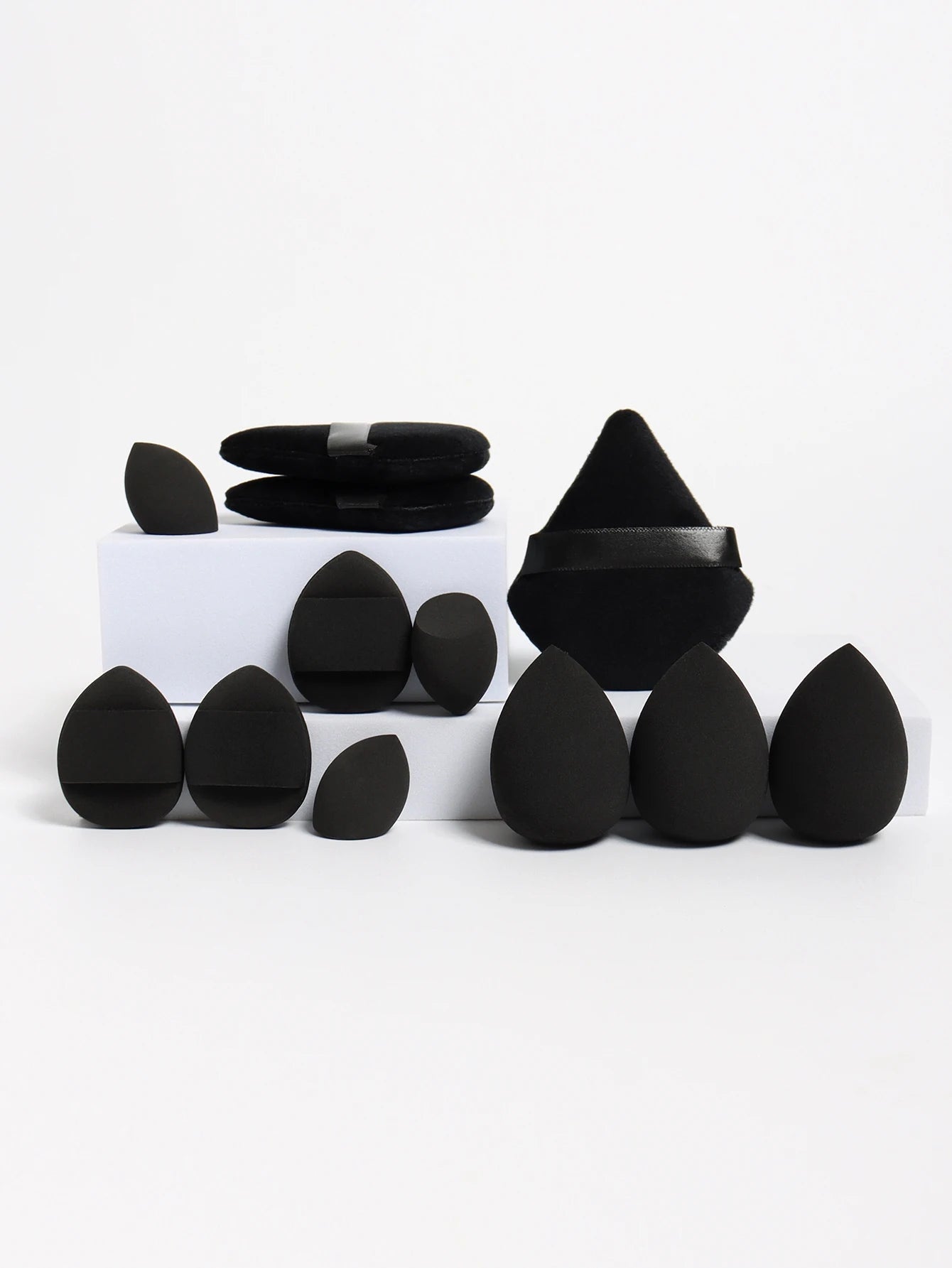 12-Piece Makeup Sponge Set – Multi-Use Beauty Blenders & Powder Puffs - Lylamor.com